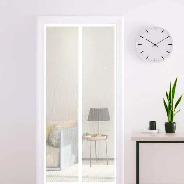 No Drilling Magnetic Door Curtain Automatic Closing Anti Mosquito