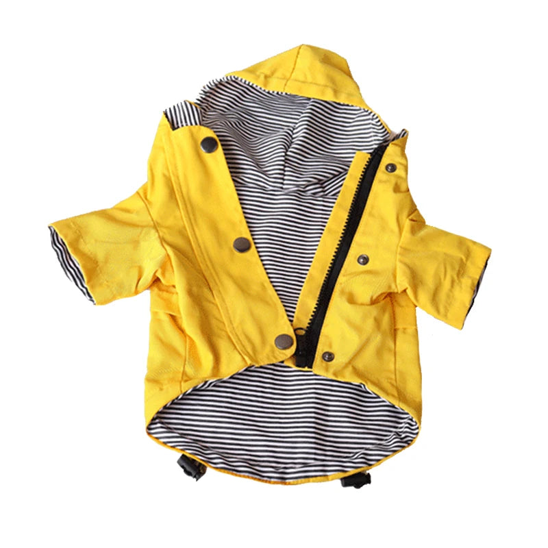 Chubasquero impermeable para perros grandes, chaqueta a prueba de viento para ma