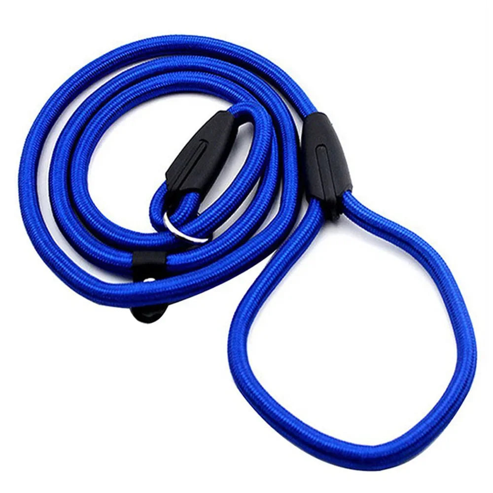 Correa de nailon ajustable para perros medianos y pequeños, correa de entrenami