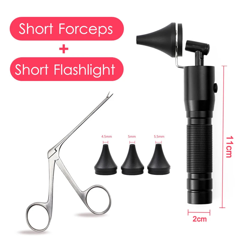 Ear Nose Cleaner Pliers Endoscope Ear Wax Remover