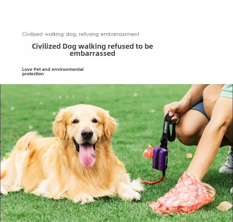 Disposable biodegradable dog poop bags, biodegradable bags