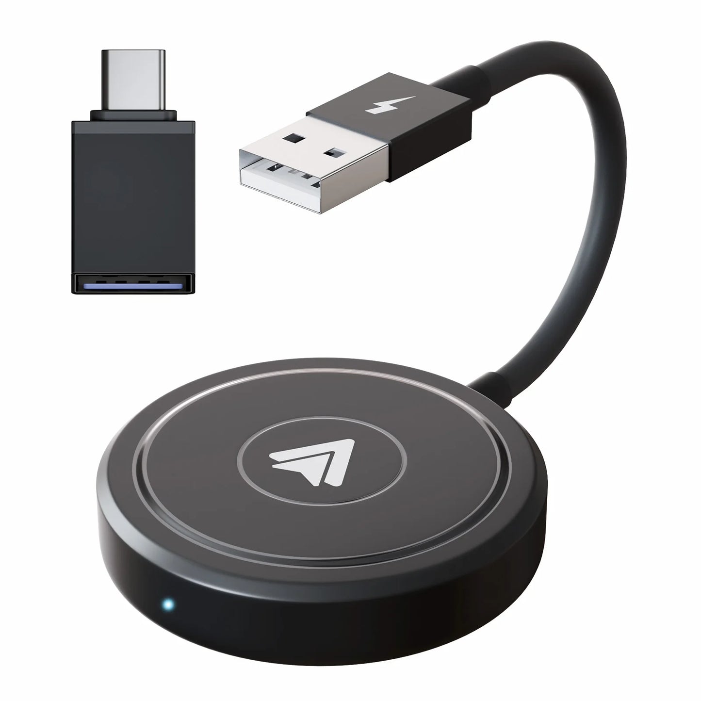 Adaptador inalámbrico para coche y teléfono Android, Dongle automático para c