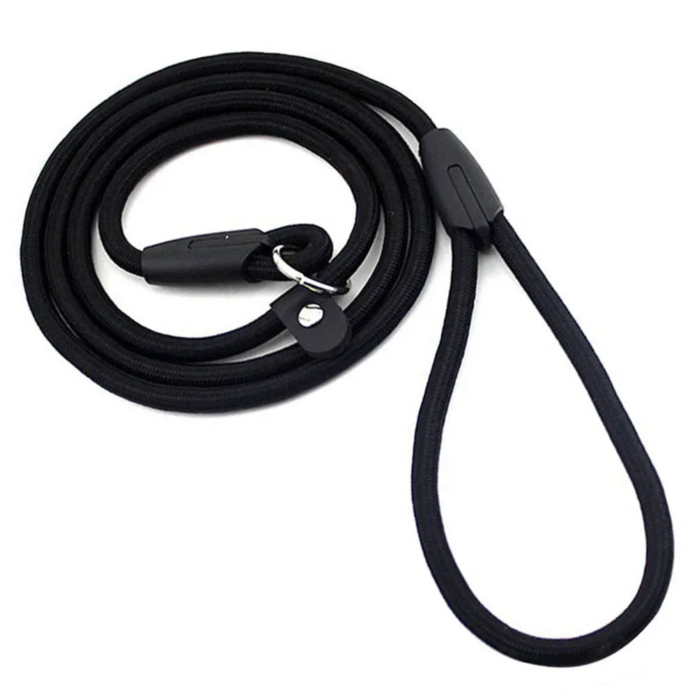 Correa de nailon ajustable para perros medianos y pequeños, correa de entrenami