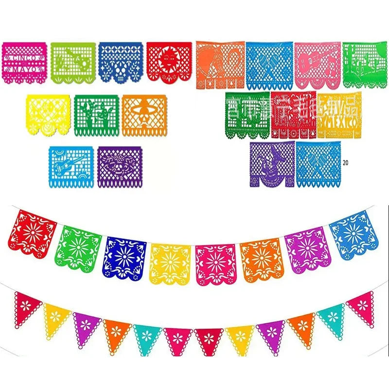 Felt bra for Mexican Fiesta, flower party supplies, band