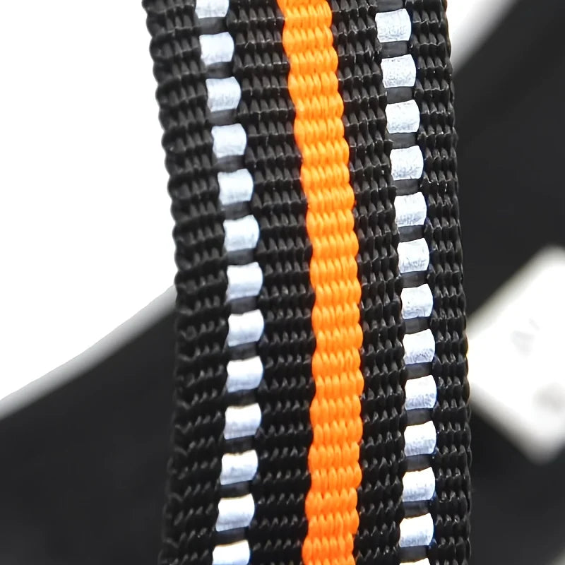 Adjustable Dog Harness Vest with Night Reflective Strip for Small Dogs
