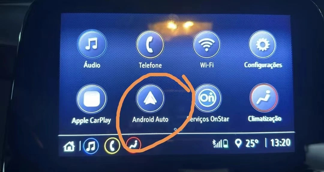 Adaptador inalámbrico para coche y teléfono Android, Dongle automático para c