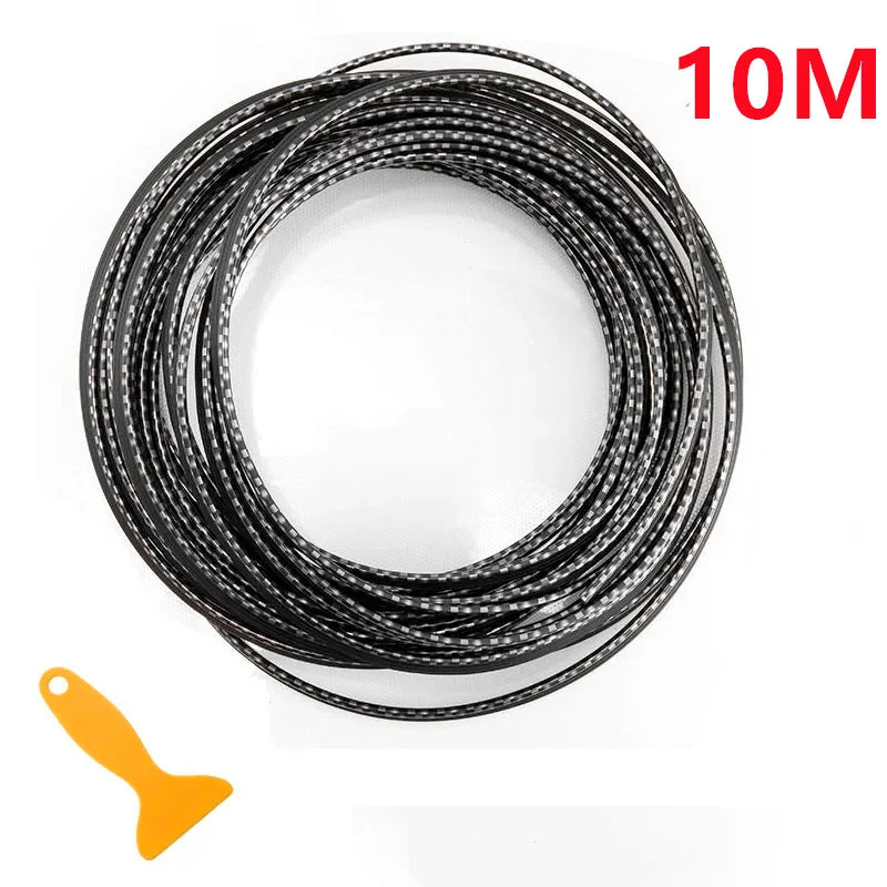 Tiras embellecedoras para Interior de coche, rellenos universales para huecos de