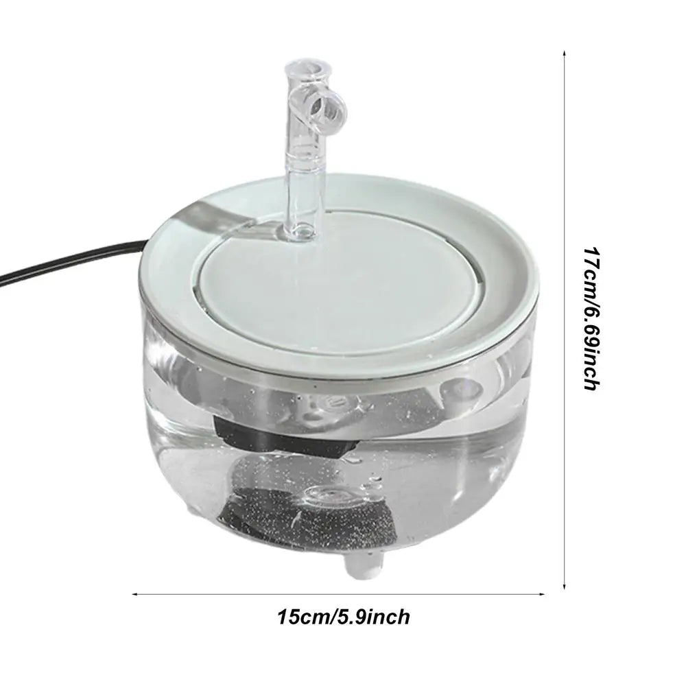 Filtro de fuente de agua automático para gatos, tazón de bebida silencioso eléctrico USB, dispensador de bebidas para mascotas, bebedero para gatos, filtro de agua