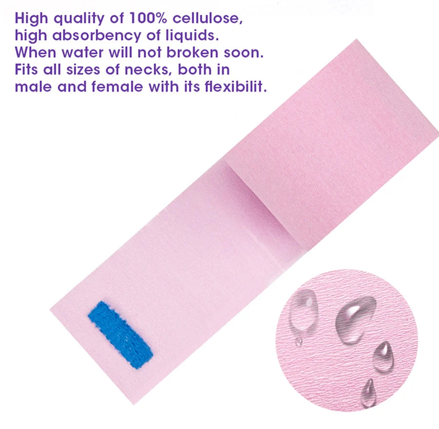 1 Piece Disposable Hairdressing Paper Strip Prevent Breakage Care