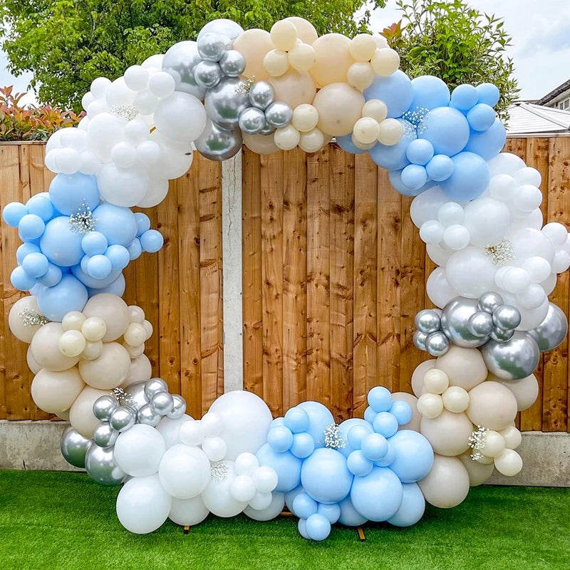 Kit de arco de guirnalda de Globos, decoración de fiesta de cumpleaños, sumini