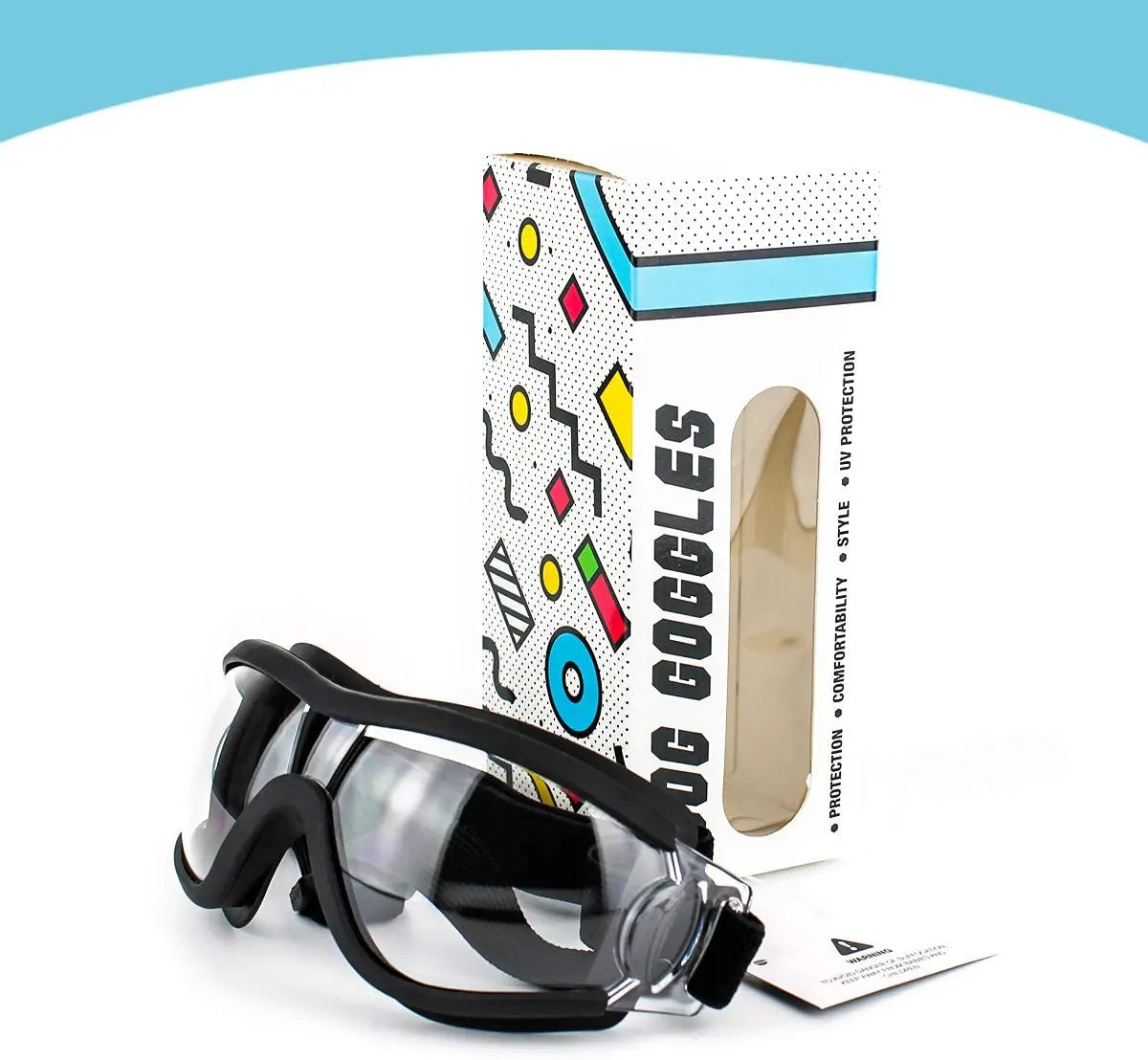 Dog Sunglasses, Adjustable Strap for Travel, Ski and Anti-Fog, Goggles