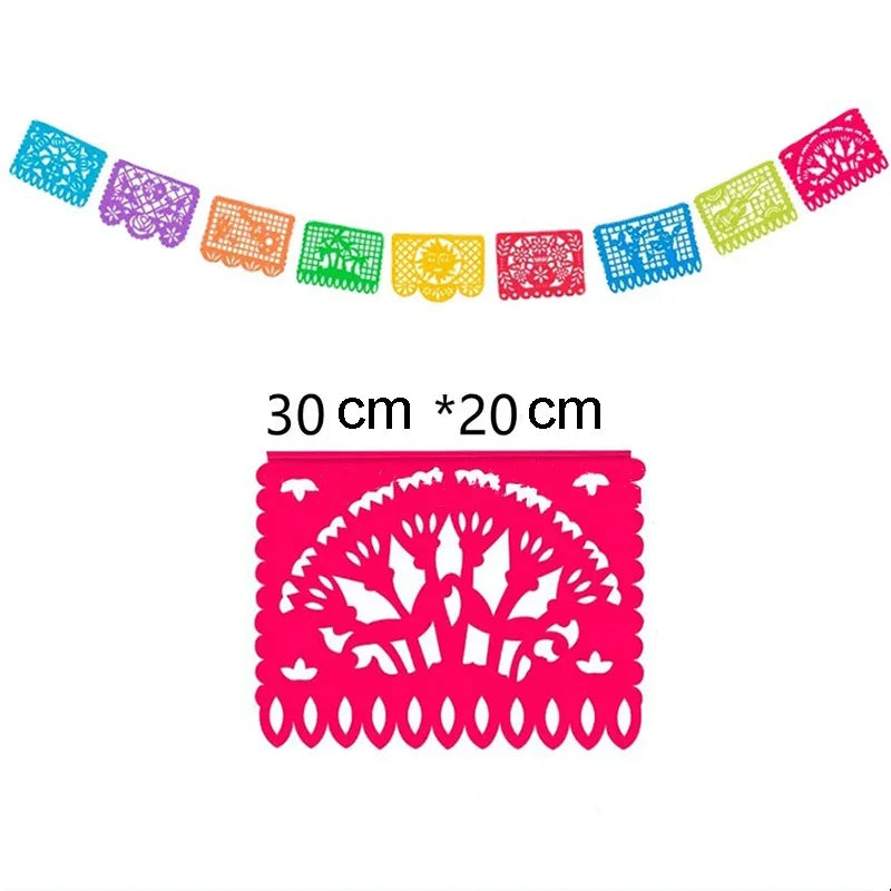 Felt bra for Mexican Fiesta, flower party supplies, band