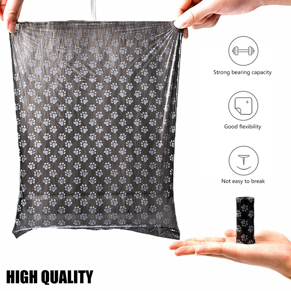 Disposable Dog Poop Bags Pet Waste Bags