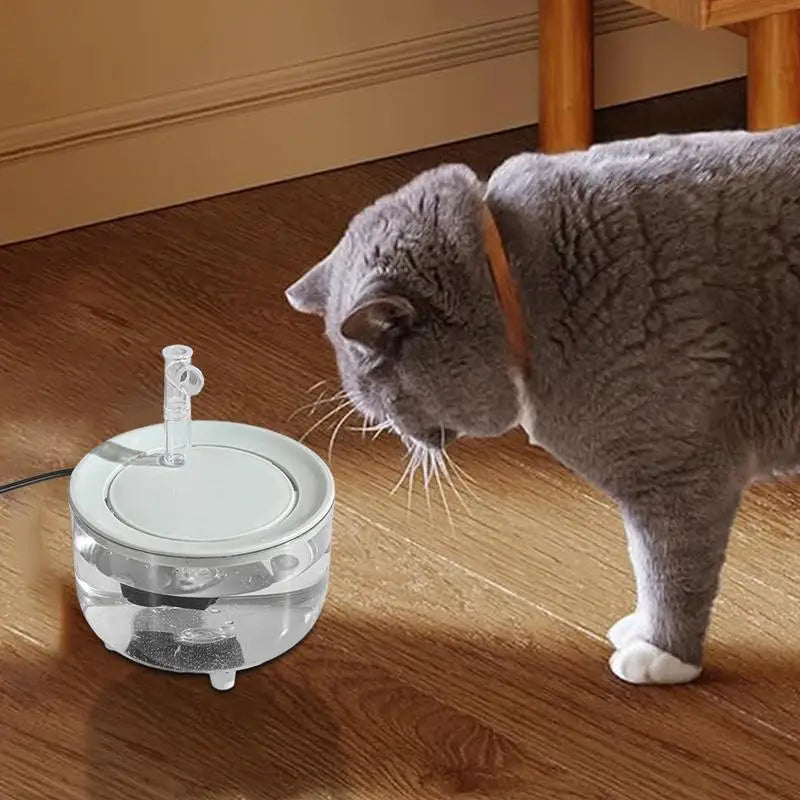 Filtro de fuente de agua automático para gatos, tazón de bebida silencioso eléctrico USB, dispensador de bebidas para mascotas, bebedero para gatos, filtro de agua