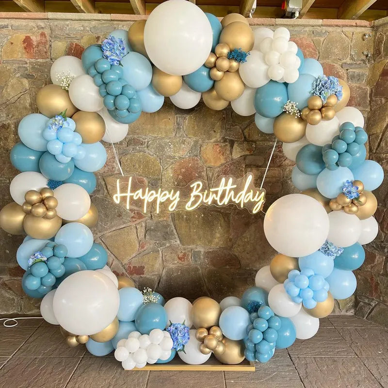 Kit de arco de guirnalda de Globos, decoración de fiesta de cumpleaños, sumini