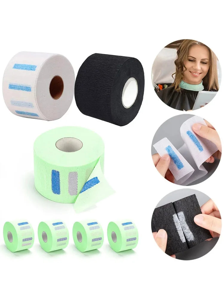 1 Piece Disposable Hairdressing Paper Strip Prevent Breakage Care