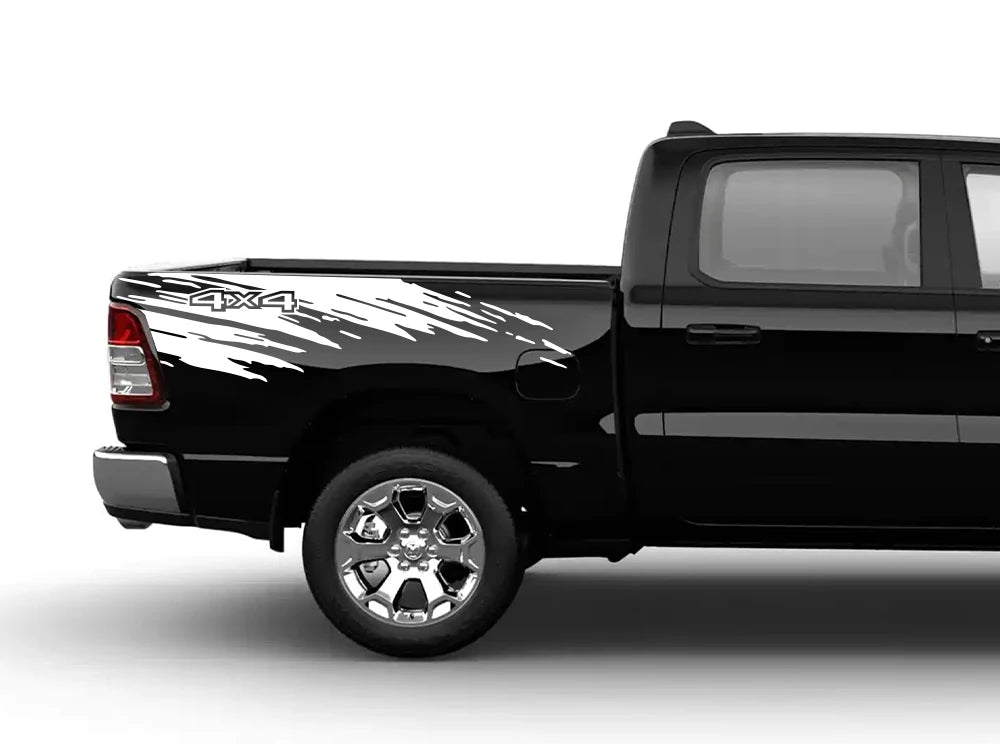 Mudslinger Style Sticker for Truck Bed Car Splash Kit