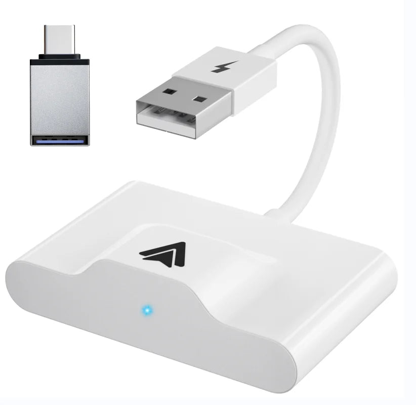 Adaptador inalámbrico para coche y teléfono Android, Dongle automático para c
