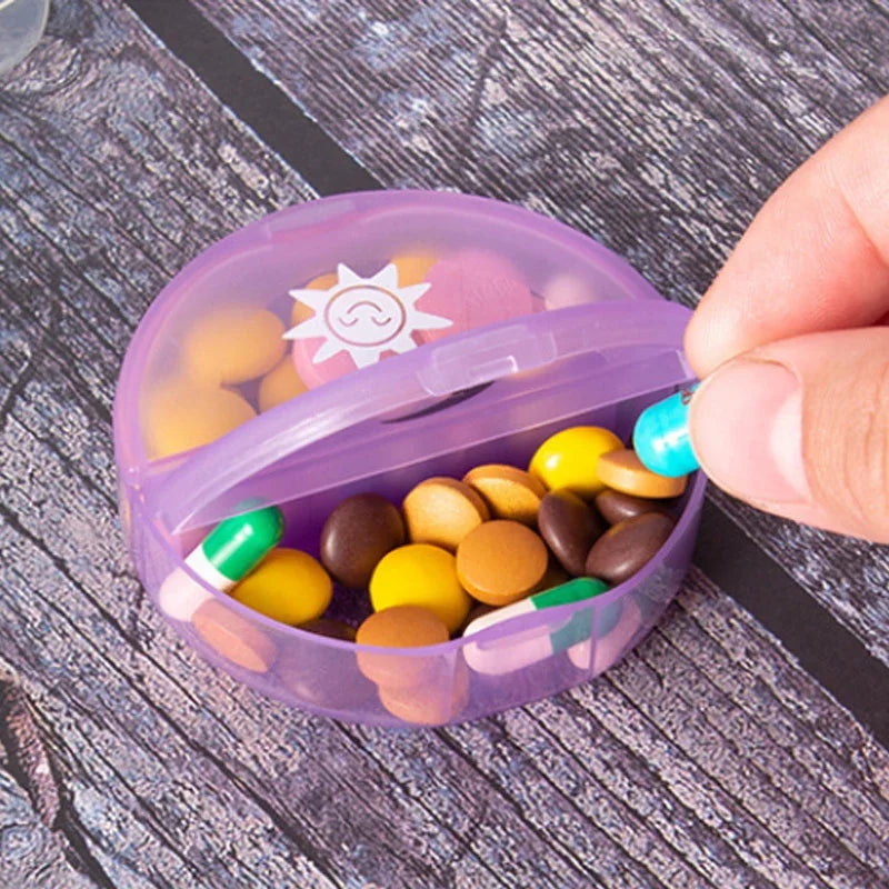 7 Days Pill Box 21/14 Grids 3 Times Portable Travel Pill Case Organizer
