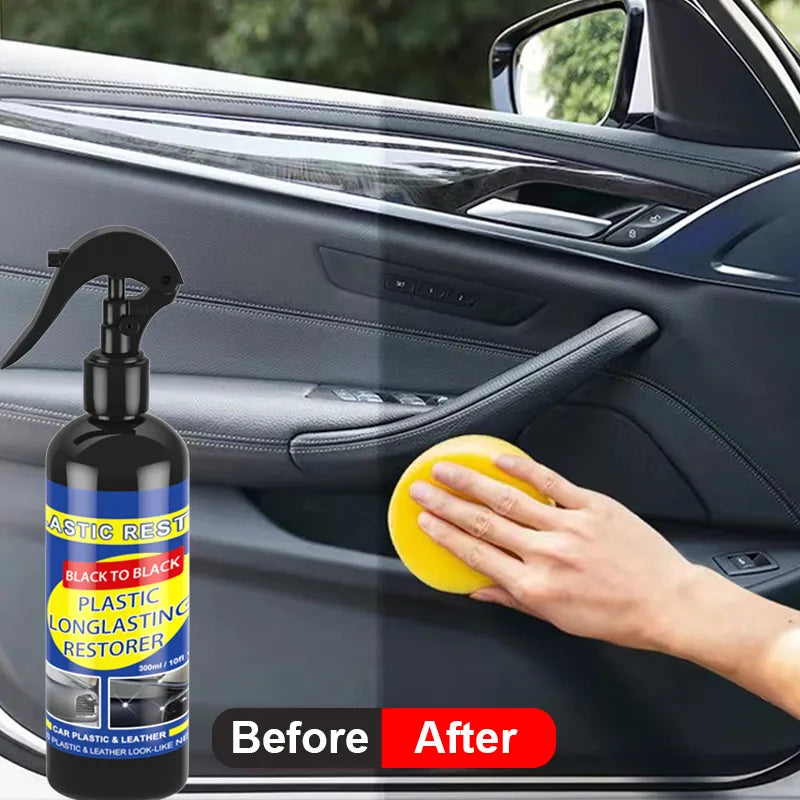 Car Plastic Restorer Plastic Leather Cleaning Products