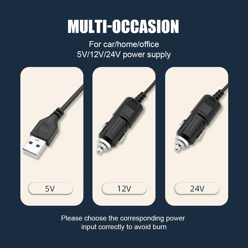 EAFC Car Cooling Fan Double Head Electric Device