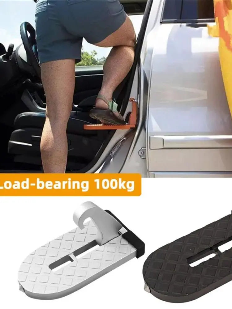 Automatic door assist pedal universal lock hook alloy