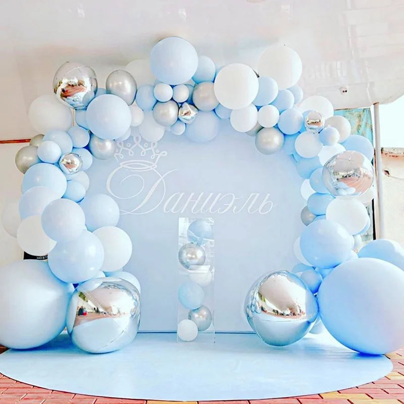 Kit de arco de guirnalda de Globos, decoración de fiesta de cumpleaños, sumini