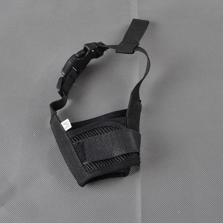 Anti Bark Muzzle for Small Large Dogs Adjustable Mesh Muzzles