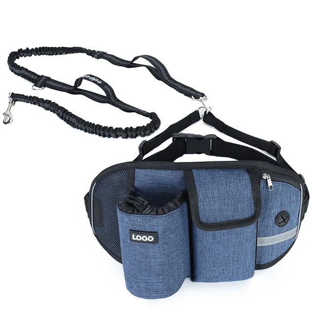 Riñonera de entrenamiento para perros, bolsa de trato para mascotas, deportes m