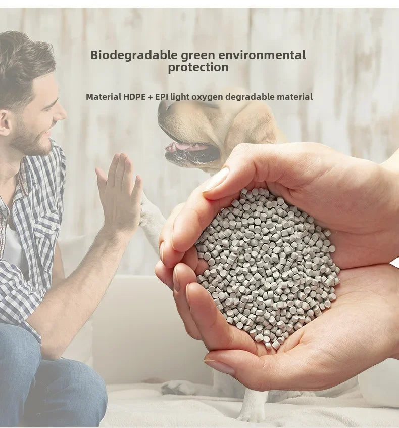 Disposable biodegradable dog poop bags, biodegradable bags