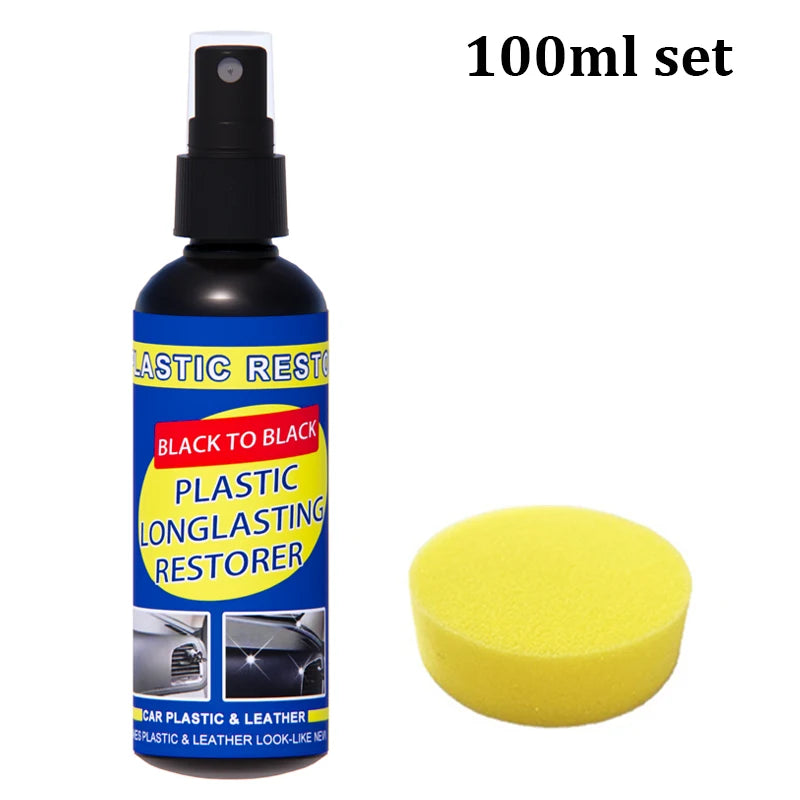 Car Plastic Restorer Plastic Leather Cleaning Products