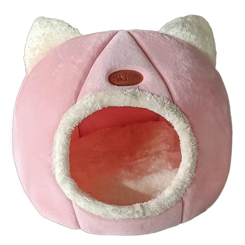 Comfortable bed for deep sleep in winter, cat mat, basket