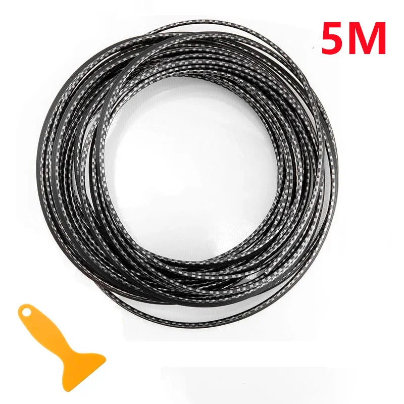 Tiras embellecedoras para Interior de coche, rellenos universales para huecos de