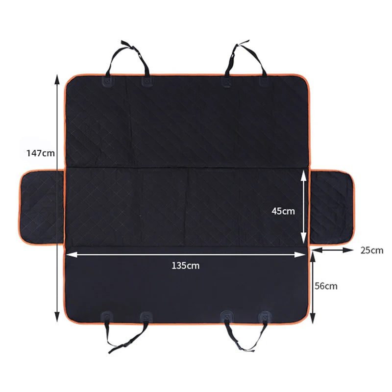 Waterproof Dog Car Seat Cover Pet Travel Hammock