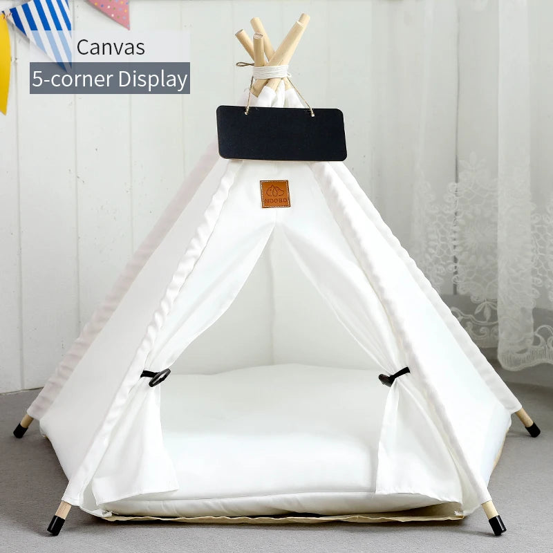 Portable Pet Tent Removable and Washable Dog House