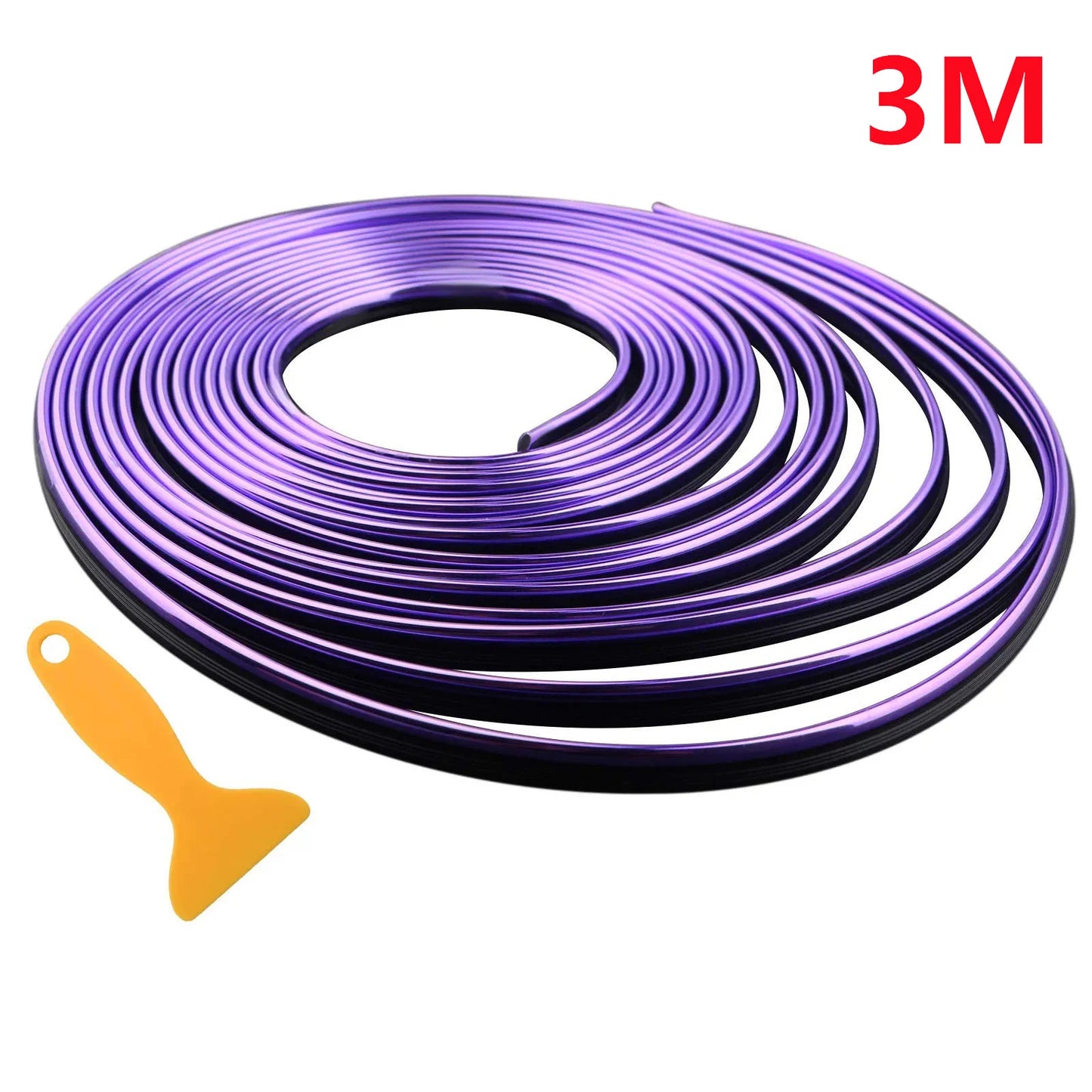 Tiras embellecedoras para Interior de coche, rellenos universales para huecos de