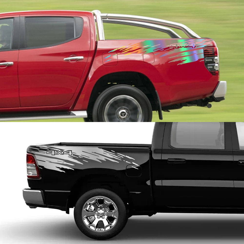 Mudslinger Style Sticker for Truck Bed Car Splash Kit