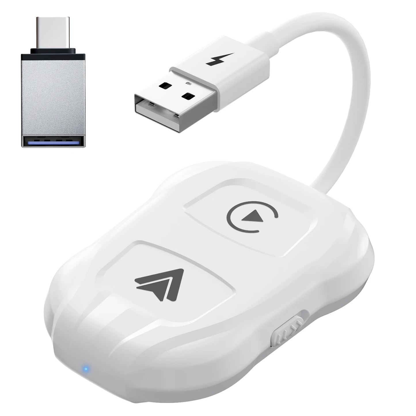 Adaptador inalámbrico para coche y teléfono Android, Dongle automático para c