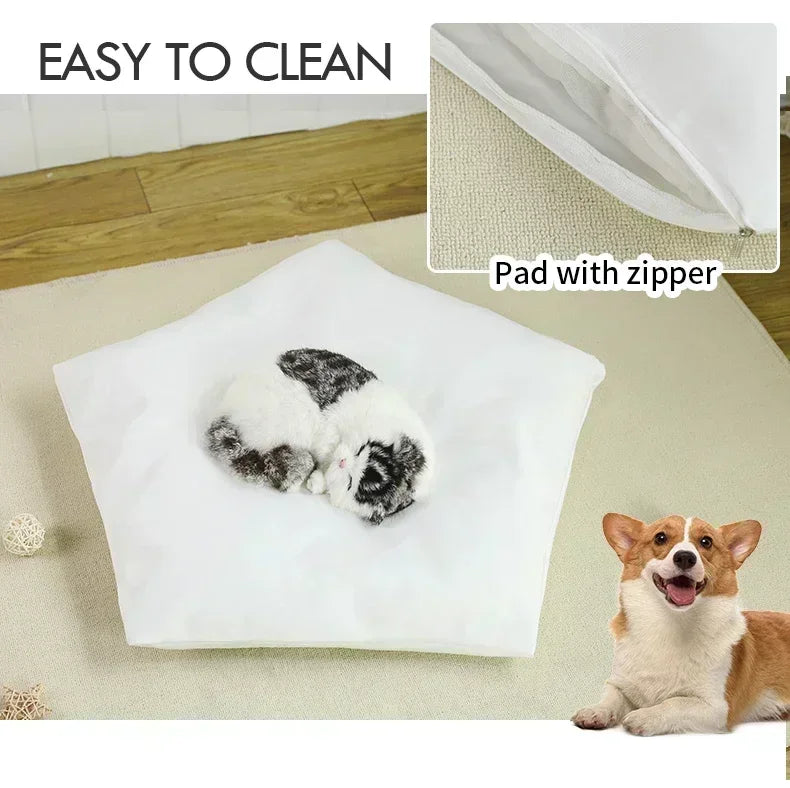 Portable Pet Tent Removable and Washable Dog House