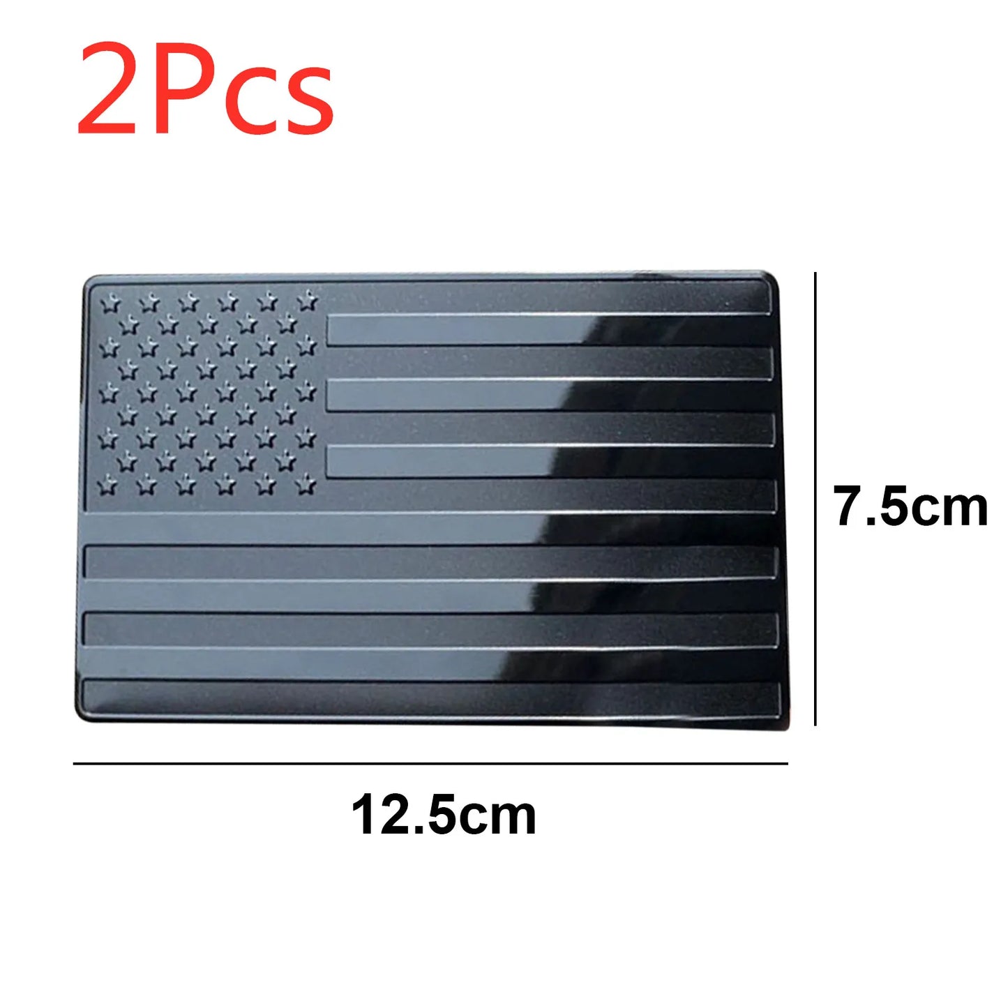 3D USA American Flag Car Emblem Decals Sticker
