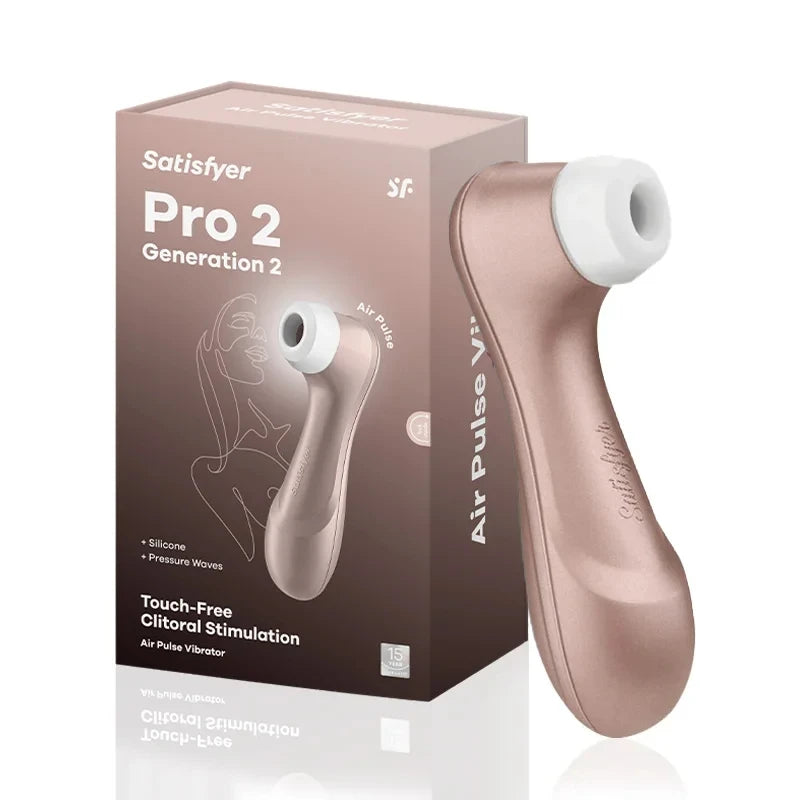satisfyer pro 2 vibrador de succión de clítoris pro 2 para mujer, juguetes para adultos, estimulador de clítoris, succionador, usb, sex shop