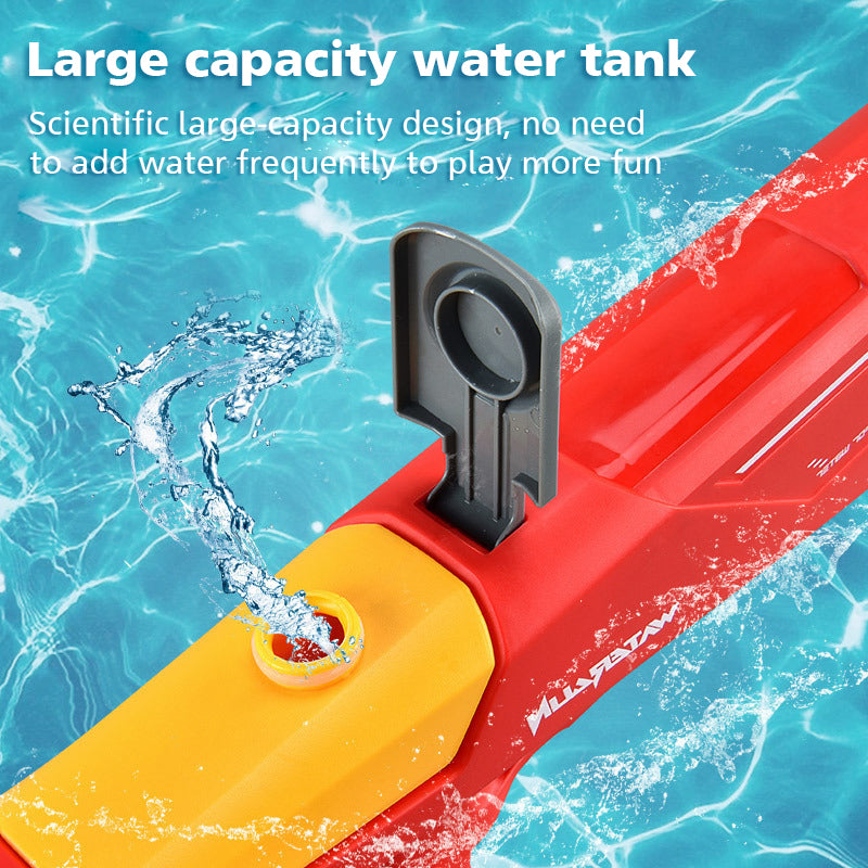 Pistola de agua eléctrica automática, juguetes de tiburón de alta presión para exteriores, juguete de playa de verano para niños y adultos, juguete de agua para fiestas en la piscina