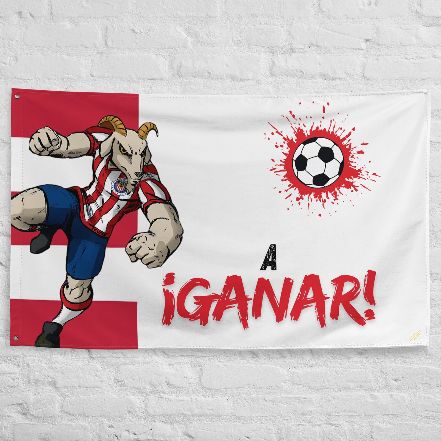Bandera chivas a ganar