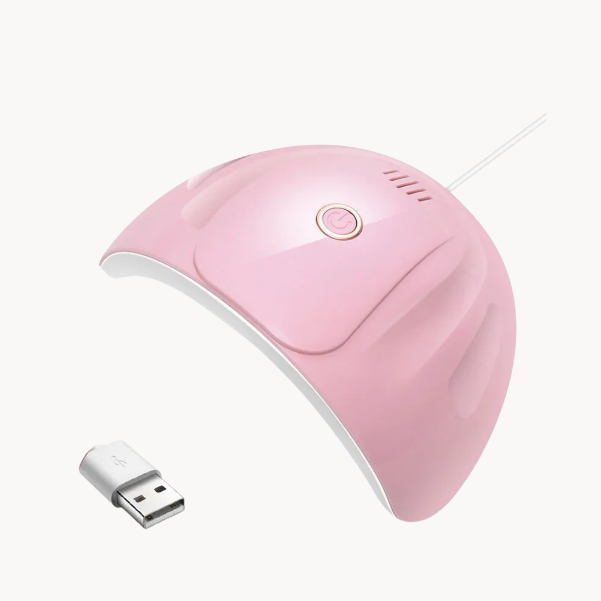 LULAA-Lámpara de secado con 18 luces UV USB para curado de Gel, máquina de fototerapia LED para uñas, herramienta de manicura profesional, equipo de salón