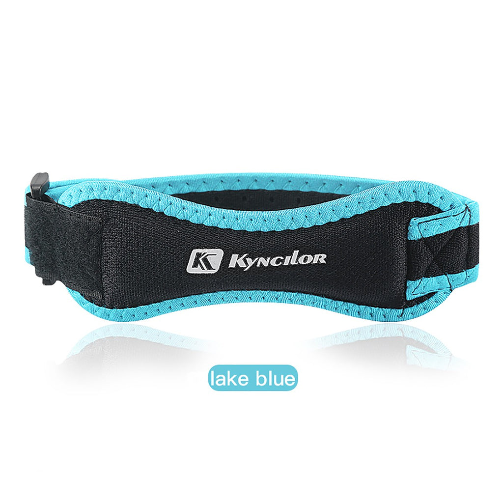 Rodillera rótula ajustable de Gel de sílice, Protector de correa para tendón de rodilla, rodillera para correr, deportes, ciclismo, gimnasio, soporte para rodilla, 1 ud.