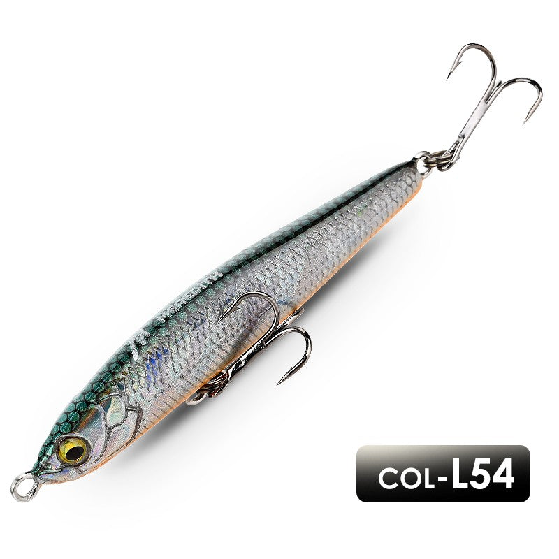 MEREDITH Jerk lápiz que se hunde señuelo de pesca Wobbler lubina aparejos de pesca señuelos accesorios de pesca señuelos de agua salada cebo de peces curricán