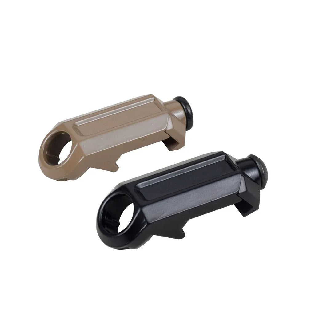 Táctico RSA GBB liberación de separación rápida QD Sling montaje de alcance giratorio. 223 AR15 ajuste de caza Pictinny Rail Mlok Keymod adaptador de montaje