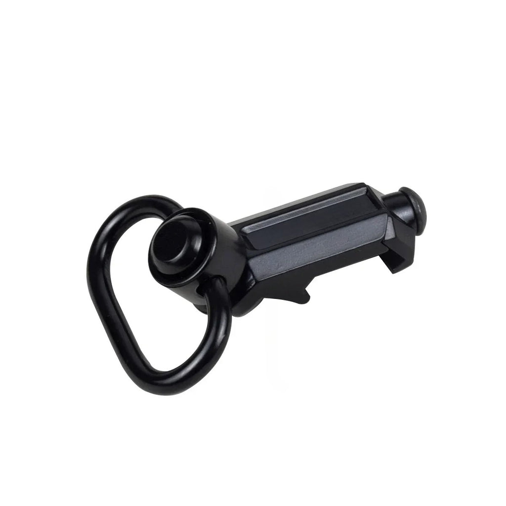 Táctico RSA GBB liberación de separación rápida QD Sling montaje de alcance giratorio. 223 AR15 ajuste de caza Pictinny Rail Mlok Keymod adaptador de montaje