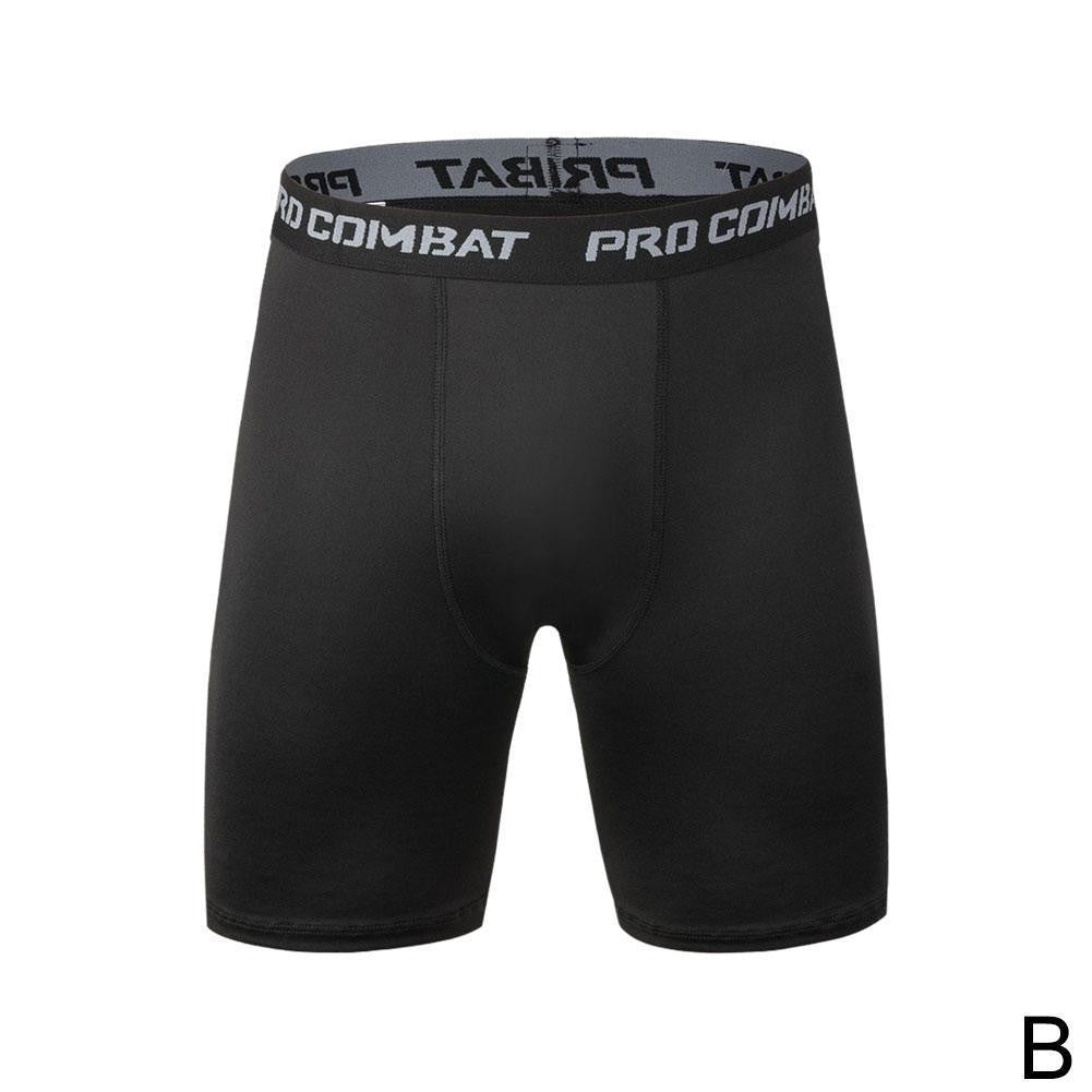 Pantalones cortos deportivos de secado rápido para hombre, Shorts ajustados para correr, Fitness