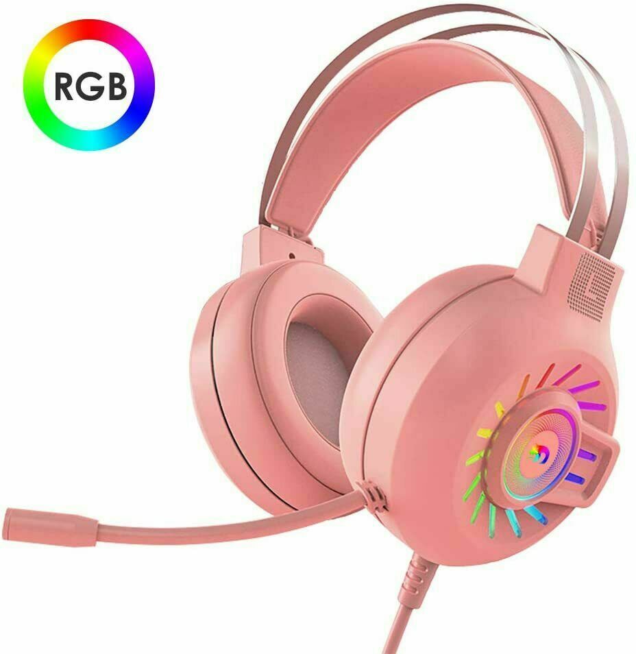 Auriculares para juegos de 3,5 mm con micrófono para PC, portátil, Nintendo PS